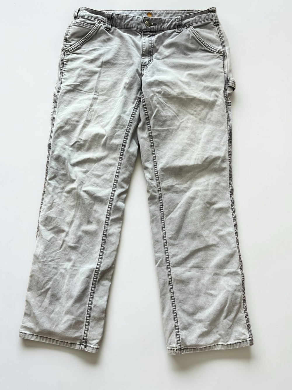 Women's Carhartt 102080 Rugged Flex Crawford Pants-12R - Picture 4 of 7